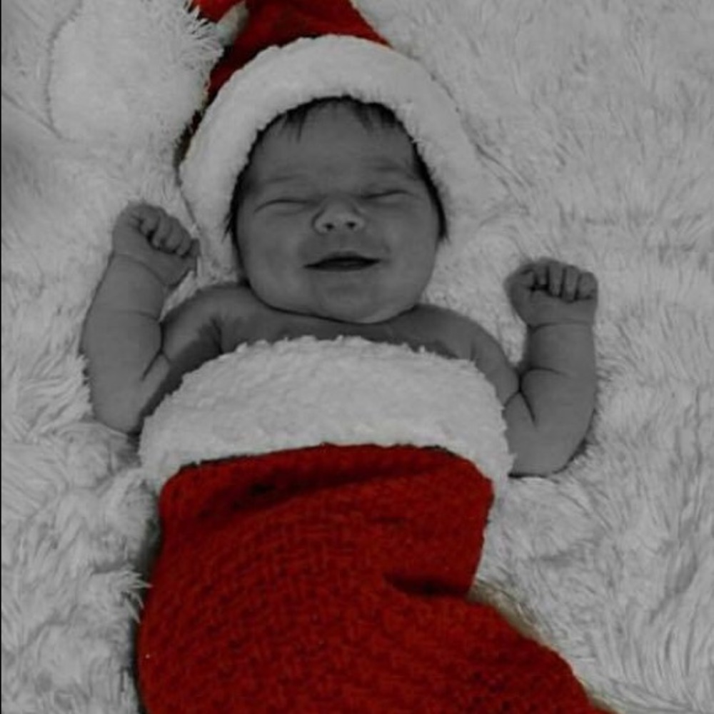 Newborn Holiday Stocking Set